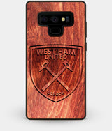 Best Custom Engraved Wood West Ham United F.C. Note 9 Case - Engraved In Nature