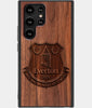 Best Wood Everton F.C. Samsung Galaxy S22 Ultra Case - Custom Engraved Cover - Engraved In Nature