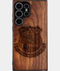 Best Wood Everton F.C. Samsung Galaxy S24 Ultra Case - Custom Engraved Cover - Engraved In Nature