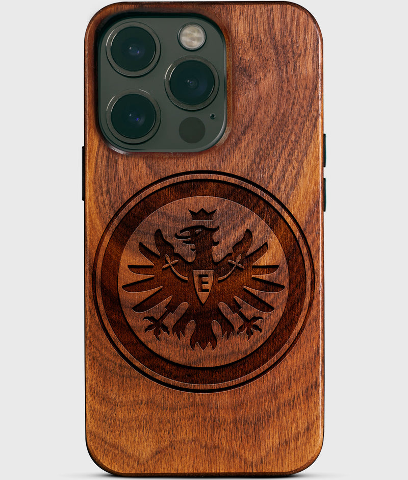 Custom Eintracht Frankfurt iPhone Case - Carved Wood Personalized Eintracht Frankfurt iPhone Covers