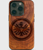 Custom Eintracht Frankfurt iPhone Case - Carved Wood Personalized Eintracht Frankfurt iPhone Covers