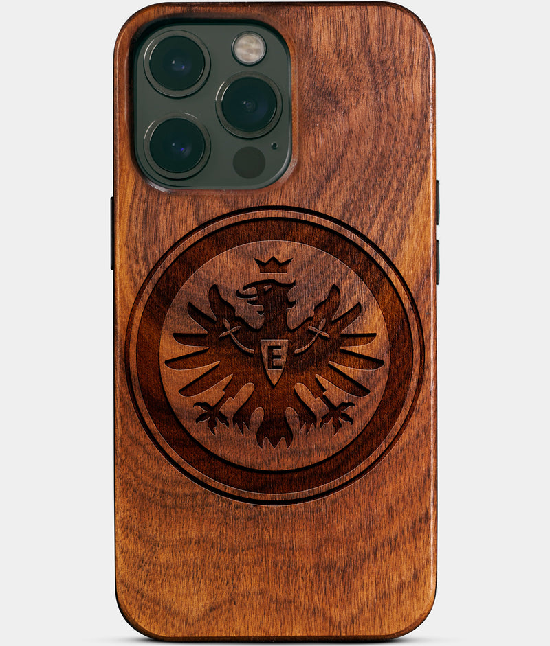Custom Eintracht Frankfurt iPhone Case - Carved Wood Personalized Eintracht Frankfurt iPhone Covers