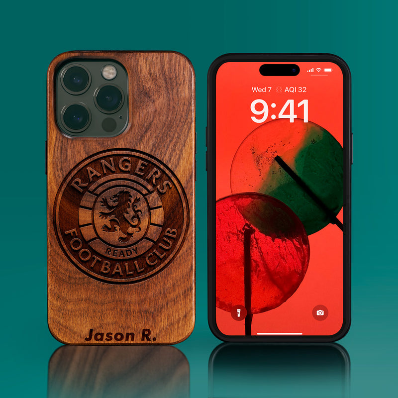 Personalized Glasgow Rangers FC iPhone 14/14 Pro/14 Pro Max/14 Plus Case - Carved Wood Glasgow Rangers FC Cover - 2022 Glasgow Rangers FC Birthday Christmas Gifts - iPhone 14 Case - Personalized Glasgow Rangers FC Gift For Him - Glasgow Rangers FC Gifts For Men - Carved Wood Custom Glasgow Scottland Football Gift For Him - Monogrammed unusual Glasgow football gifts iPhone 14 | iPhone 14 Pro | 14 Plus Covers | iPhone 13 | iPhone 13 Pro | iPhone 13 Pro Max | iPhone 12 Pro Max | iPhone 12 by Engraved In Nature