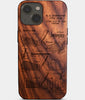 Custom Golf iPhone 14 Plus Cases Golf Club Personalized Golf Gifts For Men 2022 Best Golf Christmas Gifts Best Country Club Gifts Carved Wood Unusual Golf Gift For Him Monogrammed iPhone 14 Plus Covers