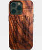 Custom Golf iPhone Cases - Golf Bag Personalized Golf Gifts For Men - 2022 golf Christmas Gifts - Best Country Club Gifts - Eco-friendly Groomsmen Golf Gifts For Men - Carved Wood Custom Golf Gift For Him - Monogrammed unusual Golf iPhone 14 | iPhone 14 Pro | 14 Plus Covers By Engraved In Nature