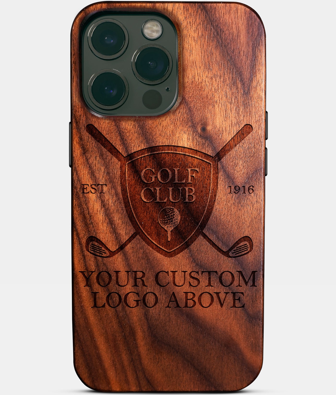 Company Golf Gifts - Tournament Gifts, Custom Country Club Accessories, Golf iPhone 14 Pro Max Cases | Golf Gifts for husband, boyfriend golfer, 2022 Christmas gifts for golfer Personalized Golf Gifts For Men - Carved Wood Custom Golf Gift For Him - Monogrammed Unusual Golf iPhone 14 Pro Max Covers