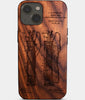 Custom Golf iPhone 16 Cases Golf Bag Personalized Golf Gifts For Men 2025 Best Golf Christmas Gifts Best Country Club Gifts Carved Wood Unusual Golf Gift For Him Monogrammed iPhone 16 Covers