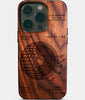 Custom Golf iPhone 16 Pro Cases Golf Ball Personalized Golf Gifts For Men 2025 Best Golf Christmas Gifts Best Country Club Gifts Carved Wood Unusual Golf Gift For Him Monogrammed iPhone 16 Pro Covers