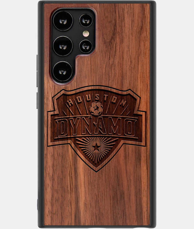 Best Wood Houston Dynamo Samsung Galaxy S22 Ultra Case - Custom Engraved Cover - Engraved In Nature