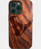 Custom Houston Texans iPhone 14/14 Pro/14 Pro Max/14 Plus Case - Wood Texans Cover - Eco-friendly Houston Texans iPhone 14 Case - Carved Wood Custom Houston Texans Gift For Him - Monogrammed Personalized iPhone 14 Cover By Engraved In Nature