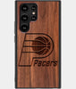Best Wood Indiana Pacers Samsung Galaxy S23 Ultra Case - Custom Engraved Cover - Engraved In Nature