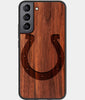 Best Wood Indianapolis Colts Samsung Galaxy S23 Case - Custom Engraved Cover - Engraved In Nature