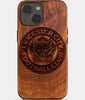 Custom Leicester City FC iPhone 14 Cases - Leicester City FC Personalized iPhone 14 Cover - England Football Club Leicester City FC Gifts For Men 2022 Best Leicester City FC Christmas Gifts Wood Unique Leicester City FC Gift For Him Monogrammed
