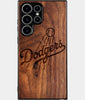 Best Wood Los Angeles Dodgers Samsung Galaxy S24 Ultra Case - Custom Engraved Cover - Engraved In Nature