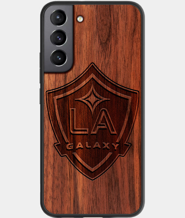 Best Wood Los Angeles Galaxy Galaxy S22 Case - Custom Engraved Cover - Engraved In Nature