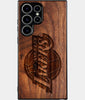Best Wood Los Angeles Lakers Samsung Galaxy S24 Ultra Case - Custom Engraved Cover - Engraved In Nature