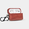 Best Custom Mahogany Wood AirPods Pro Case Covers - Engraved In Nature