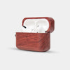 Eco-friendly Custom Mahogany Wood AirPods 3 Case Covers - Personalized Wood AirPods 3 Cover
