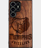 Best Wood Memphis Grizzlies Samsung Galaxy S24 Ultra Case - Custom Engraved Cover - Engraved In Nature