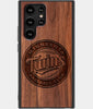 Best Wood Minnesota Twins Samsung Galaxy S23 Ultra Case - Custom Engraved Cover - Engraved In Nature