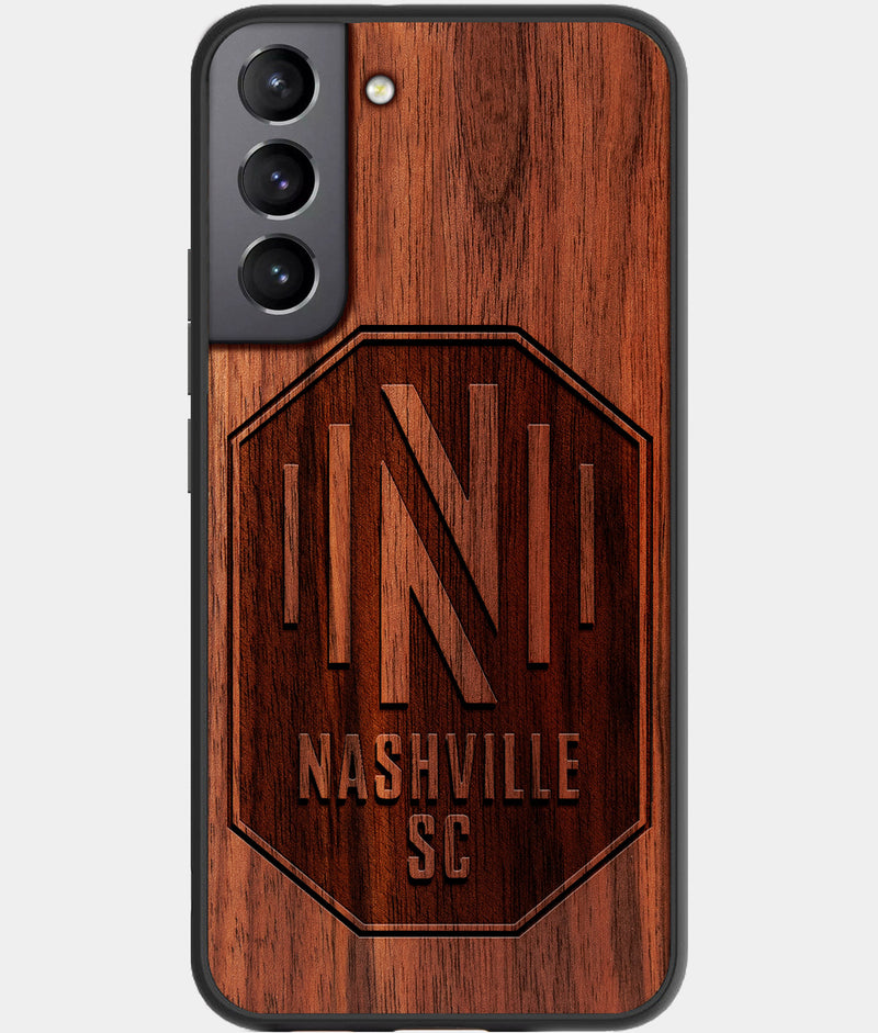 Best Wood Nashville SC Samsung Galaxy S22 Case - Custom Engraved Cover - Engraved In Nature