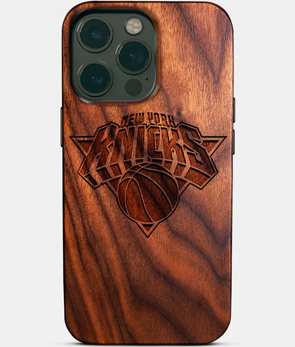 Custom New York Knicks iPhone 14/14 Pro/14 Pro Max/14 Plus Case - Wood Knicks Cover - Eco-friendly New York Knicks iPhone 14 Case - Carved Wood Custom New York Knicks Gift For Him - Monogrammed Personalized iPhone 14 Cover By Engraved In Nature