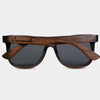 Oceanside California Wood Sunglasses with custom engraving.  Add Your Custom Engraving On The Right Side. Oceanside California Custom Gifts For Men - Oceanside California Sustainable Wayfarer Eyewear and Shades Front View