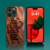 Custom Orlando Magic iPhone 14/14 Pro/14 Pro Max/14 Plus Case - Carved Wood Magic Cover