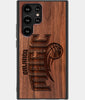 Best Wood Orlando Magic Samsung Galaxy S22 Ultra Case - Custom Engraved Cover - Engraved In Nature
