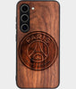 Best Wood Paris Saint Germain F.C. Samsung Galaxy S24 Plus Case - Custom Engraved Cover - Engraved In Nature