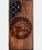 Best Wood Philadelphia 76Ers Samsung Galaxy S24 Ultra Case - Custom Engraved Cover - Engraved In Nature