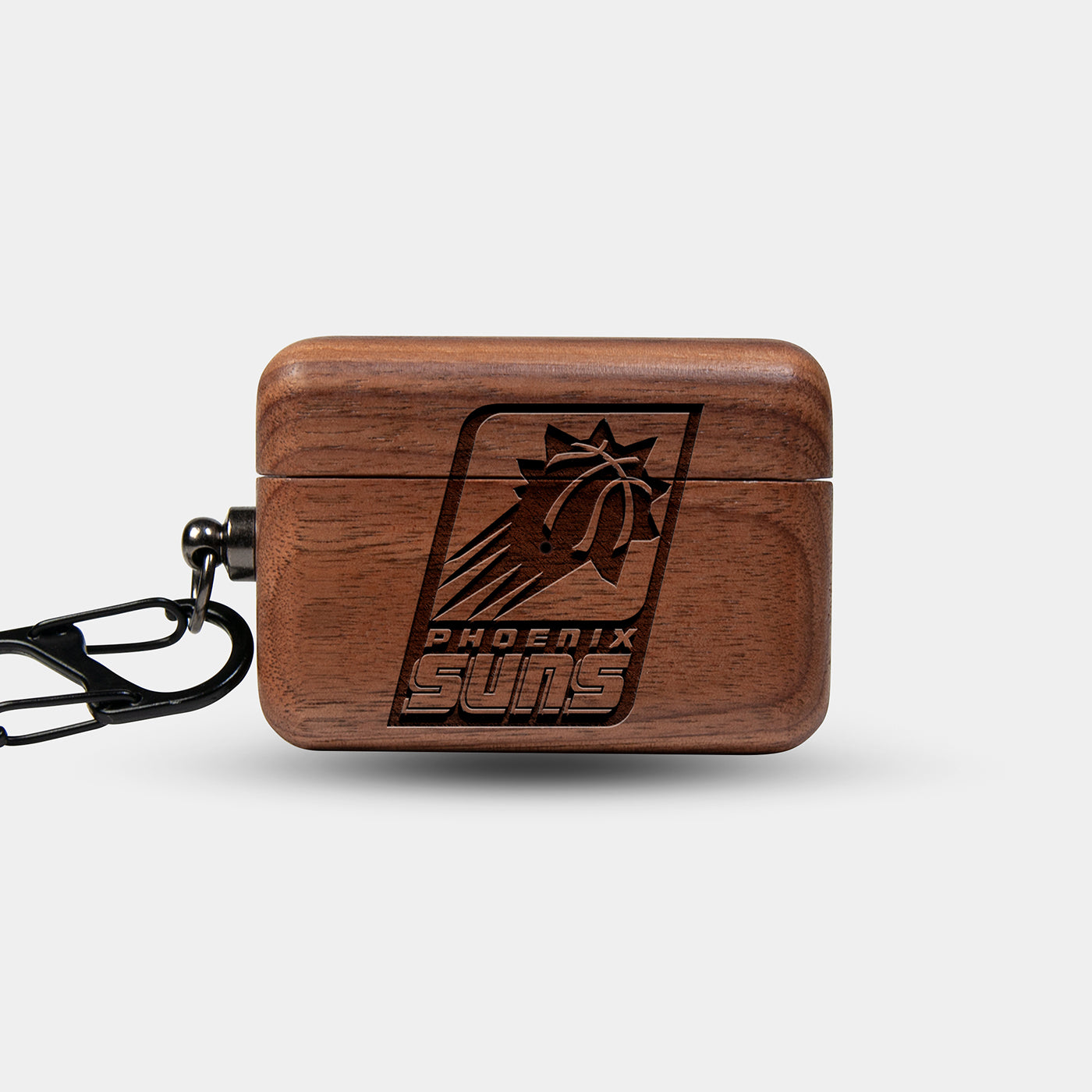 Custom Phoenix Suns AirPods Cases | AirPods | AirPods Pro | AirPods Pro 2 Case - Carved Wood Suns AirPods Cover - Eco-friendly Phoenix Suns AirPods Case - Custom Phoenix Suns Gift For Him - Monogrammed Personalized AirPods Cover By Engraved In Nature