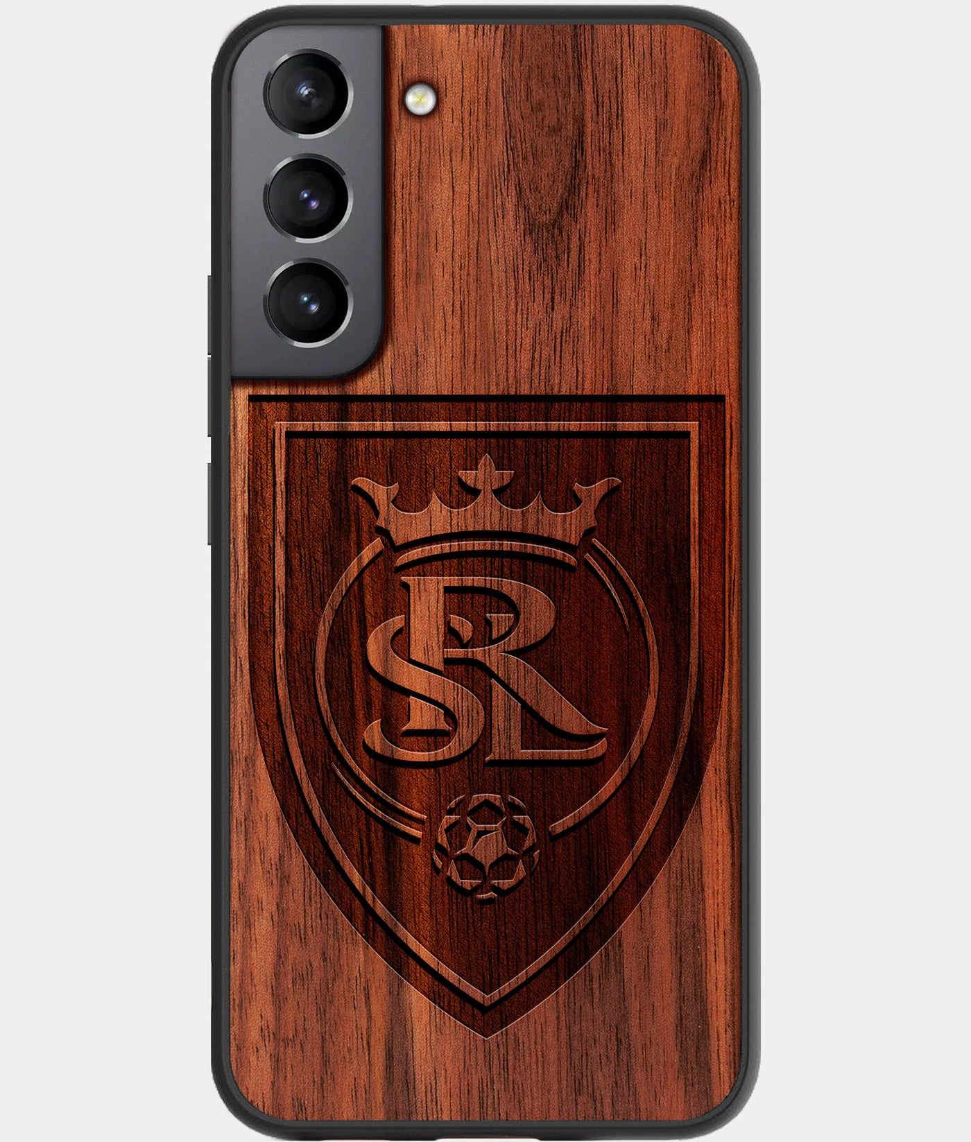 Best Wood Real Salt Lake Samsung Galaxy S22 Plus Case - Custom Engraved Cover - Engraved In Nature