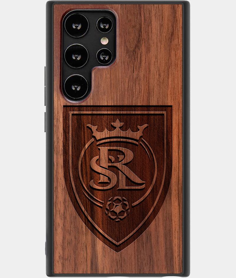Best Wood Real Salt Lake Samsung Galaxy S22 Ultra Case - Custom Engraved Cover - Engraved In Nature