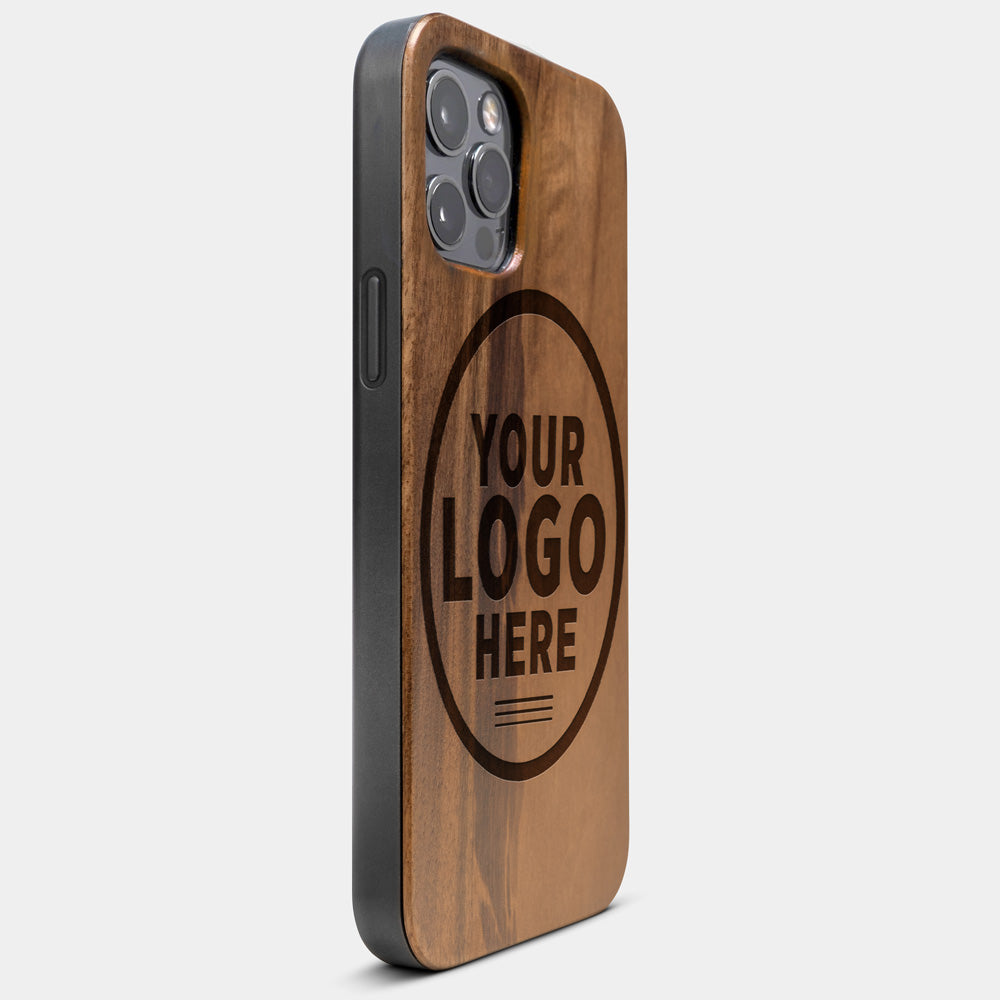 Best Custom Walnut Wood iPhone 13 Pro Case | Magsafe iPhone 13 Pro Cover - Engraved In Nature