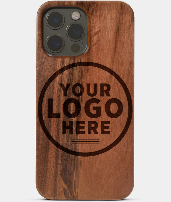 Best Custom Walnut Wood iPhone 13 Pro Case | Magsafe iPhone 13 Pro Cover - Engraved In Nature