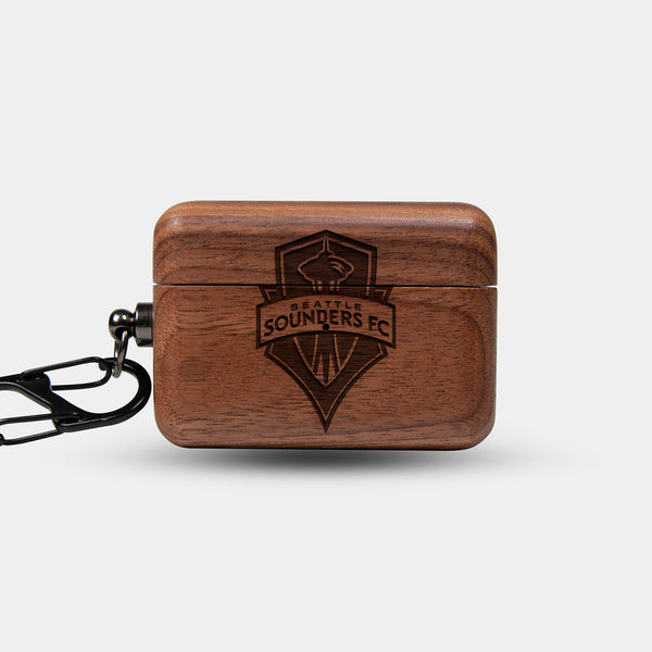 Custom Seattle Sounders FC AirPods Cases | AirPods | AirPods Pro | AirPods Pro 2 Case - Carved Wood Seattle Sounders FC AirPods Cover - Eco-friendly Seattle Sounders FC AirPods Case - Custom Seattle Sounders FC Gift For Him - Monogrammed Personalized AirPods Cover By Engraved In Nature