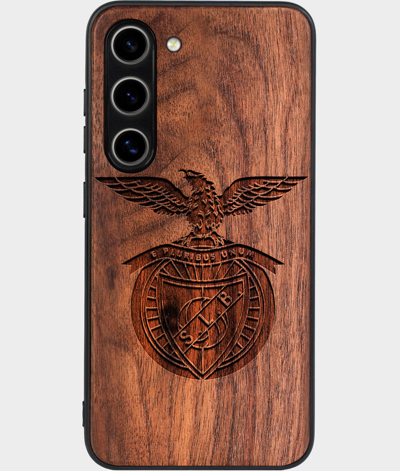 Best Wood S.L. Benfica Samsung Galaxy S24 Plus Case - Custom Engraved Cover - Engraved In Nature