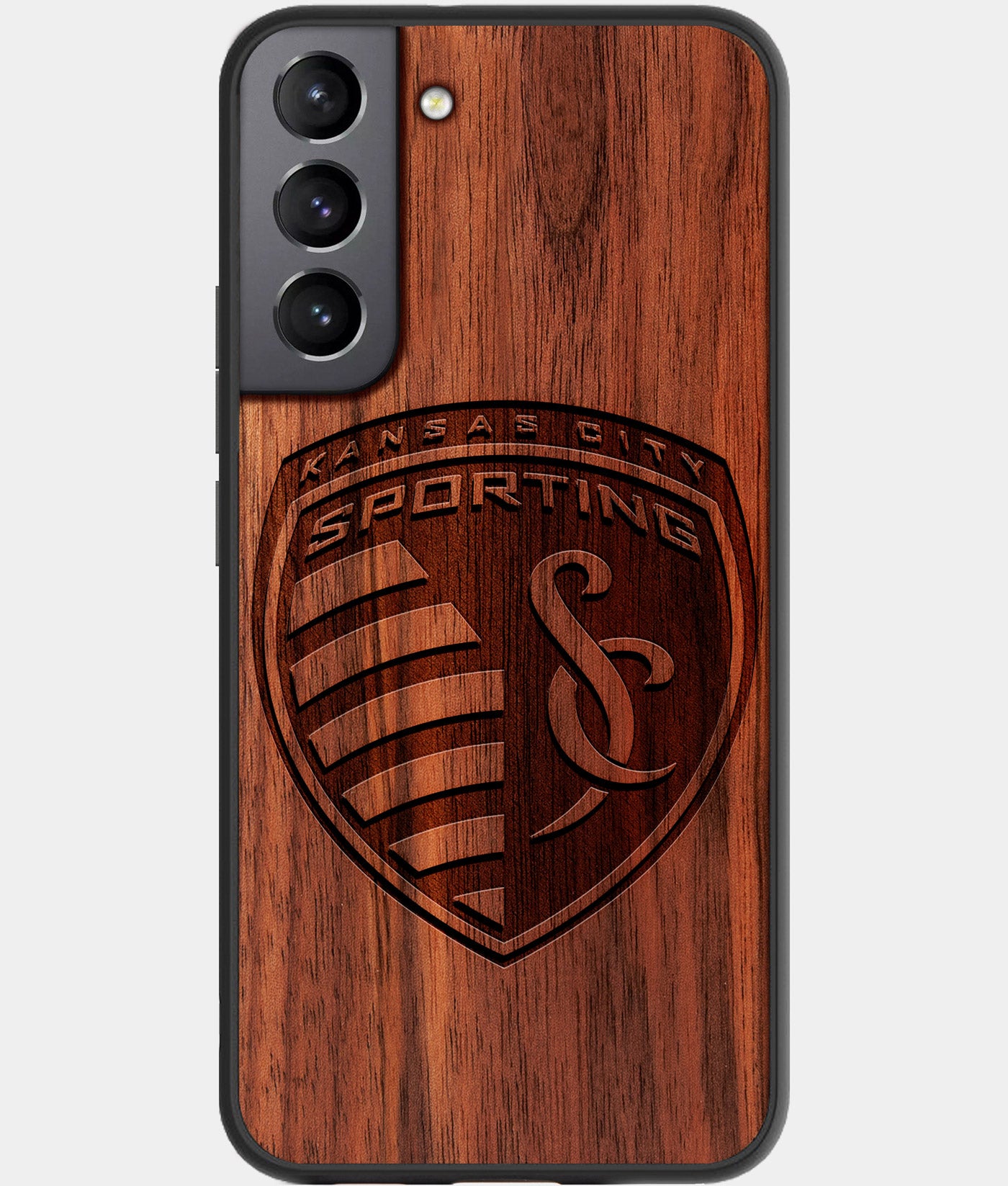 Best Wood Sporting Kansas City Samsung Galaxy S22 Plus Case - Custom Engraved Cover - Engraved In Nature