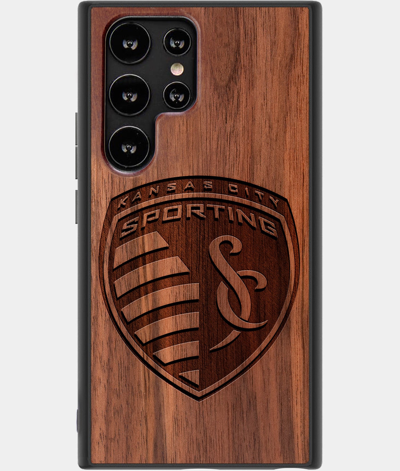Best Wood Sporting Kansas City Samsung Galaxy S22 Ultra Case - Custom Engraved Cover - Engraved In Nature
