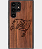 Best Wood Tampa Bay Buccaneers Samsung Galaxy S23 Ultra Case - Custom Engraved Cover - Engraved In Nature