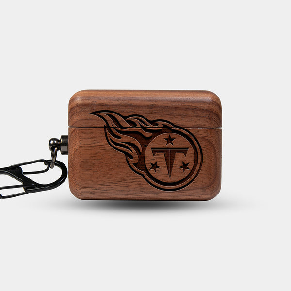 Custom Tennessee Titans AirPods Cases | AirPods | AirPods Pro | AirPods Pro 2 Case - Carved Wood Tennessee Titans AirPods Cover - Eco-friendly Tennessee Titans AirPods Case - Custom Tennessee Titans Gift For Him - Monogrammed Personalized AirPods Cover By Engraved In Nature