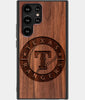 Best Wood Texas Rangers Samsung Galaxy S22 Ultra Case - Custom Engraved Cover - Engraved In Nature