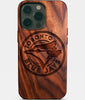 Custom Toronto Blue Jays iPhone 14/14 Pro/14 Pro Max/14 Plus Case - Wood Blue Jays Cover - Eco-friendly Toronto Blue Jays iPhone 14 Case - Carved Wood Custom Toronto Blue Jays Gift For Him - Monogrammed Personalized iPhone 14 Cover By Engraved In Nature
