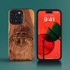 Custom Toronto FC iPhone 15/15 Pro/15 Pro Max/15 Plus Case - Carved Wood Toronto FC Cover