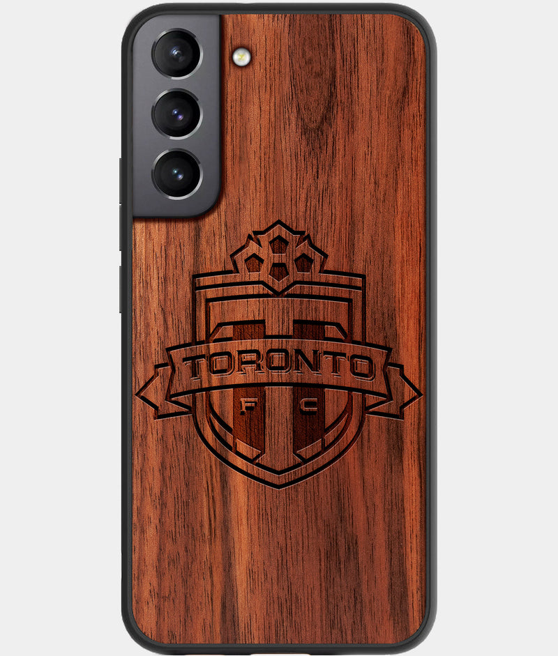 Best Wood Toronto FC Samsung Galaxy S22 Plus Case - Custom Engraved Cover - Engraved In Nature