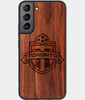 Best Wood Toronto FC Galaxy S22 Case - Custom Engraved Cover - Engraved In Nature