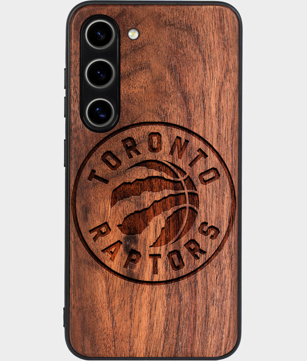 Best Wood Toronto Raptors Galaxy S24 Case - Custom Engraved Cover - Engraved In Nature