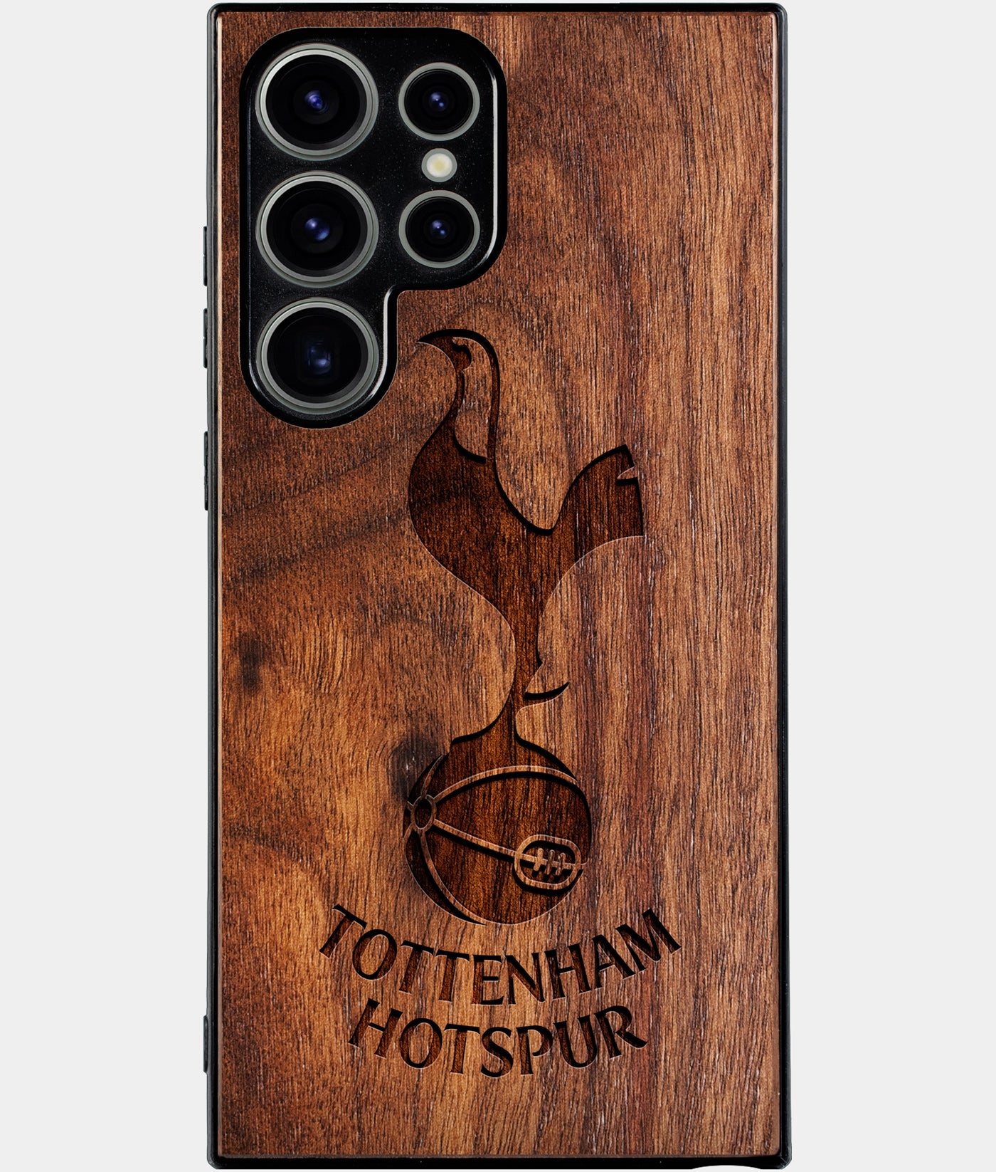 Best Wood Tottenham Hotspur F.C. Samsung Galaxy S24 Ultra Case - Custom Engraved Cover - Engraved In Nature