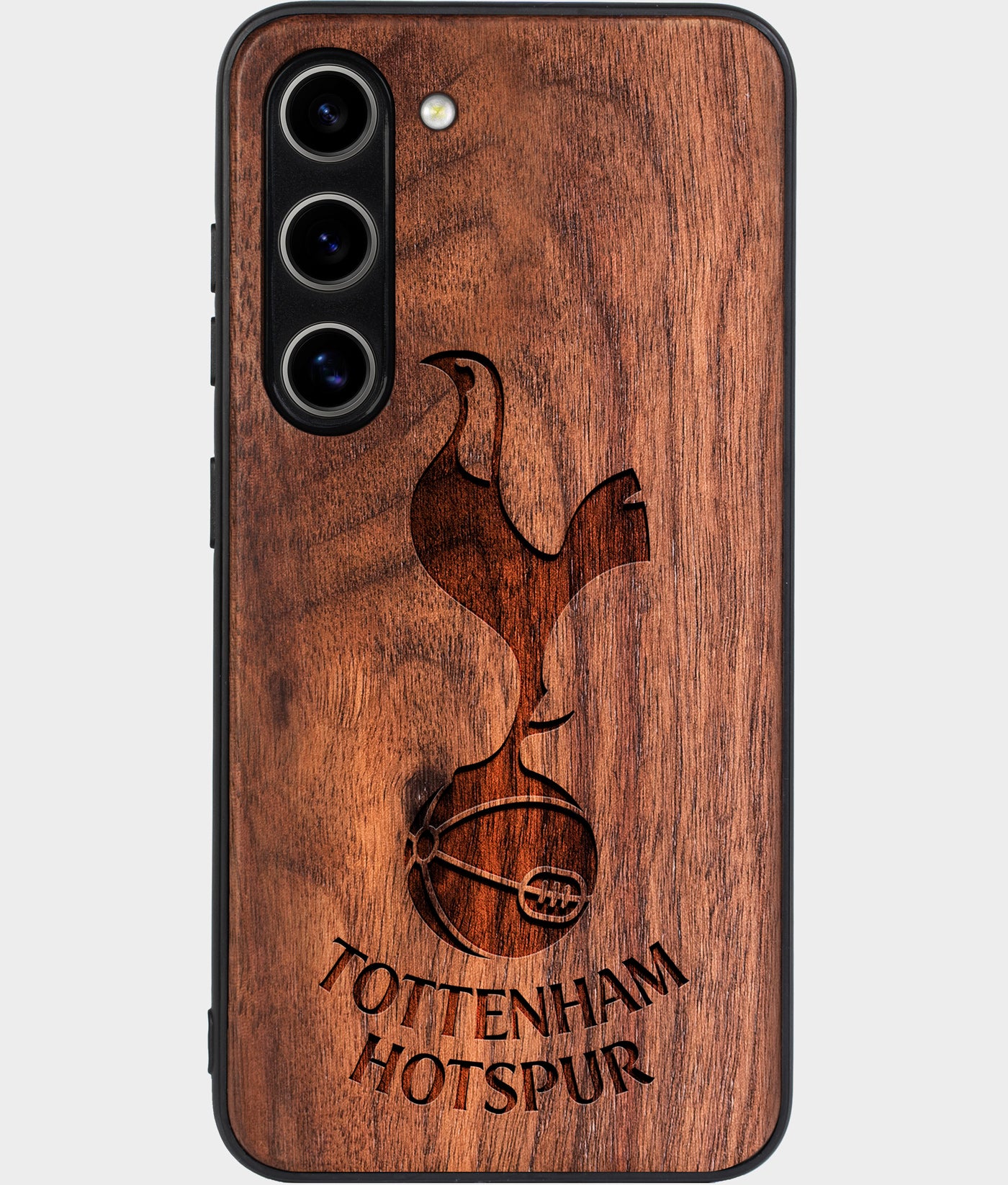 Best Wood Tottenham Hotspur F.C. Samsung Galaxy S24 Case - Custom Engraved Cover - Engraved In Nature
